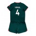 Cheap Liverpool Virgil van Dijk #4 Third Football Kit Children 2022-23 Short Sleeve (+ pants)